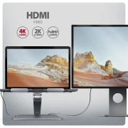 AXAGON USB-C ALUMINUM STAND/HUB 7in1
