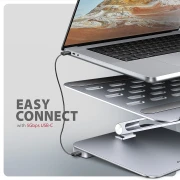 AXAGON USB-C ALUMINUM STAND/HUB 7in1