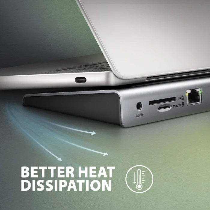 AXAGON USB-C TRIPLE 4K DISPLAY 11in1