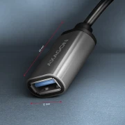 AXAGON USB-C > USB-A 5Gbps - 0.2m