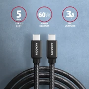 Axagon USB type-C 3.2 Gen 1 Braided 3m