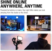 Осветление за стрийм Elgato Key Light Mini, Черна