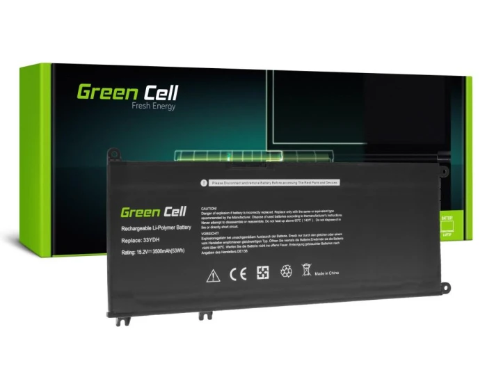 Батерия за лаптоп GREEN CELL Dell 33YDH 15.2V 3400mAh