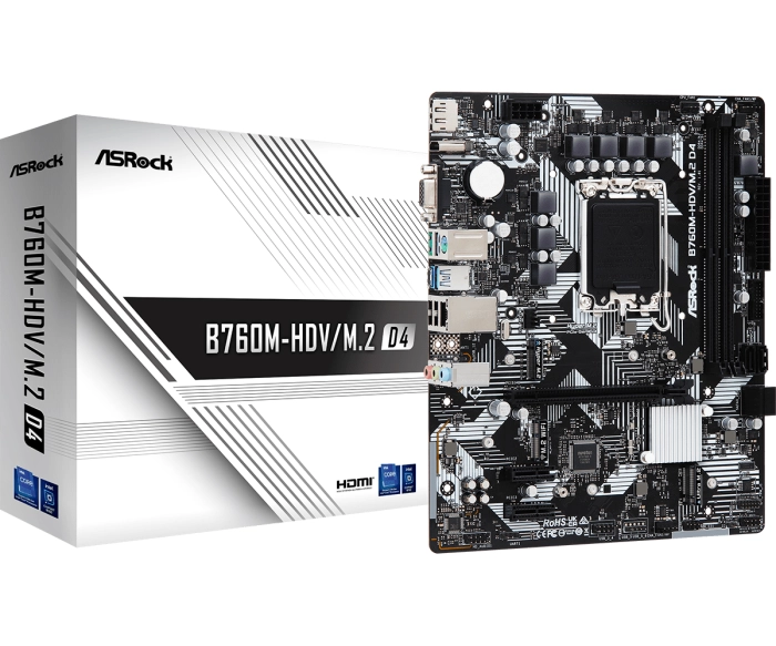 ASRock B760M-HDV/M.2 DDR4
