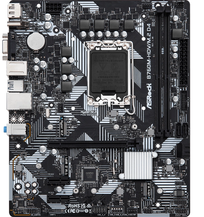 ASRock B760M-HDV/M.2 DDR4