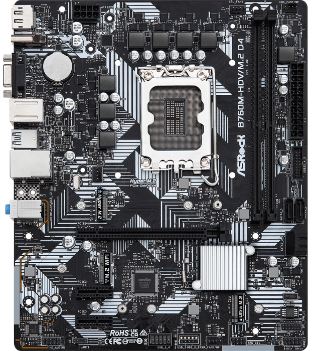 ASRock B760M-HDV/M.2 DDR4
