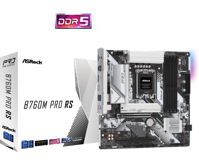 ASRock B760M Pro RS DDR5