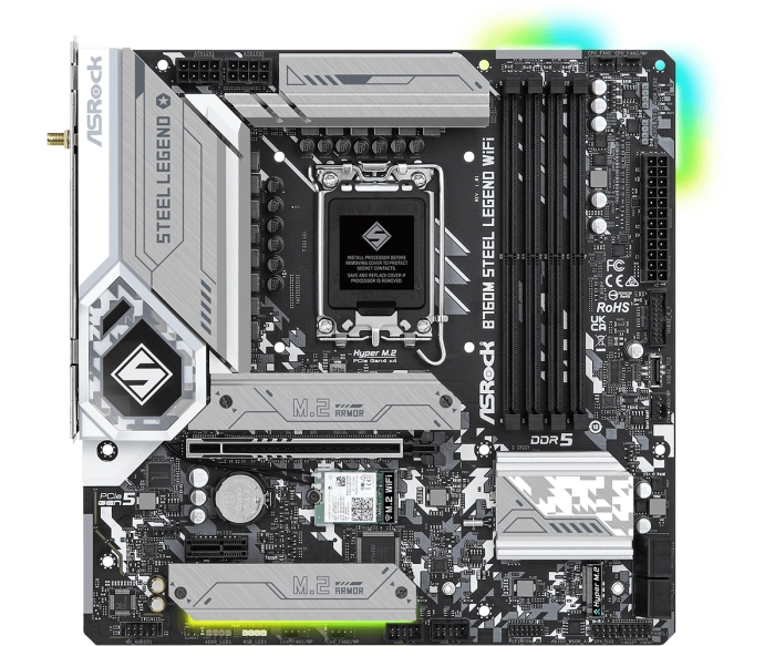 ASRock B760M STEEL LEGEND WIFI DDR5