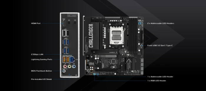 ASRock B850M Challenger