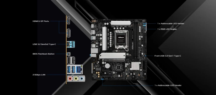 ASRock B860M-X Gen5