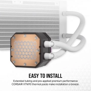 Corsair iCUE H100i ELITE CAPELLIX XT White 240mm