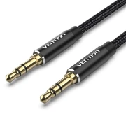 Vention Аудио Кабел 3.5mm Audio Cable M/M Cotton Braided 0.5m - BAWBD