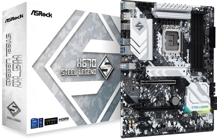 ASRock H670 Steel Legend DDR4