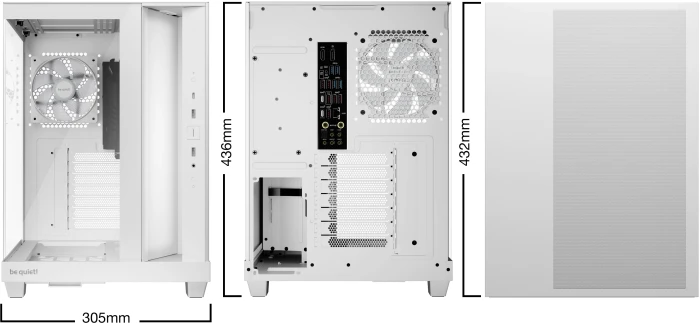 be quiet! LIGHT BASE 500 LX White