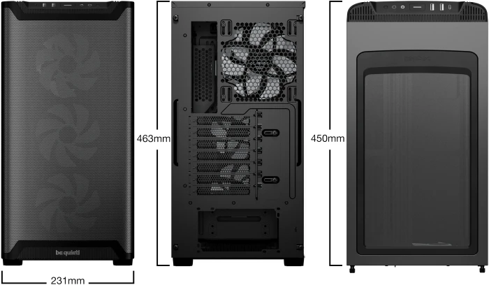 be quiet! Pure Base 501 LX Black
