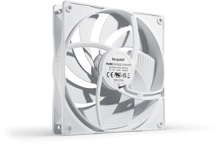 be quiet! Pure Wings 3 140mm high-speed White