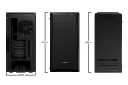 be quiet! Pure Base 600 Window Black