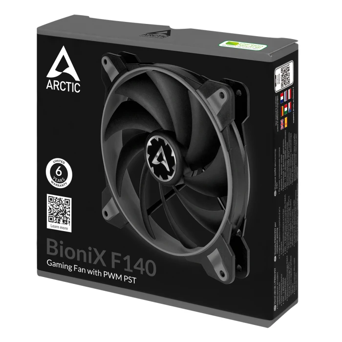 ARCTIC BioniX F140 Black/Grey