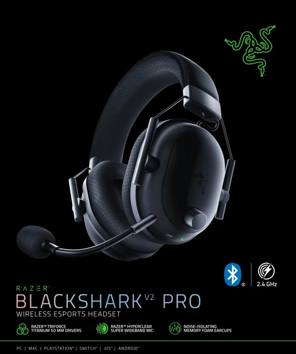 RAZER BlackShark V2 Pro (2023) - Black