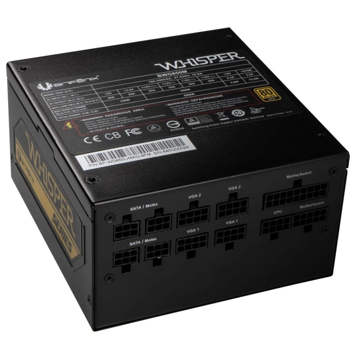 BitFenix WHISPER M GOLD 650W