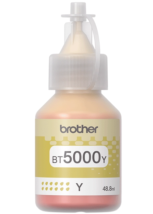 Brother BT5000Y Ink Bottle - Yellow