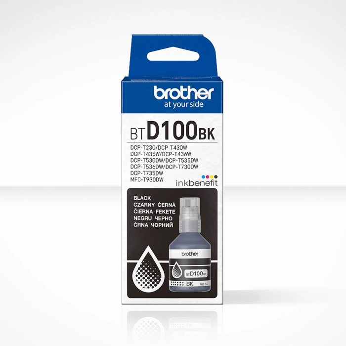 Brother BTD100BK Ink Bottle - Black