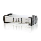 KVMP превключвател, ATEN CS1734A, 4-портов, PS/2-USB, VGA/Audio
