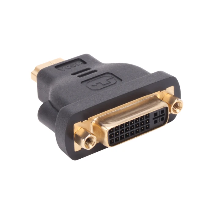 VCom Адаптер Adapter HDMI M/DVI-D F 24+1 - CA311
