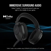 Corsair HS65 Surround Headset Carbon