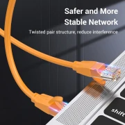 Vention Кабел LAN UTP Cat.6 Patch Cable - 1M Orange - IBEOF