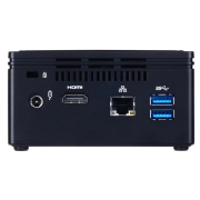 Настолен компютър Gigabyte Brix BACE-3160 с процесор Intel® Celeron® J3160 , 1x SO-DIMM DDR3L, 1 x 6Gbps SATA3, черен