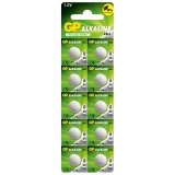 Бутонна алкална батерия GPА76 LR-44/ 10 бр./pack цена за 1 бр./ 1.55V GP
