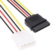 VCom Molex > SATA Power - 0.15m