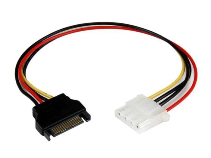 Кабел VCom SATA Power-Molex, 0.15m