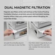 COUGAR CFV235 Mesh Vision LCD White