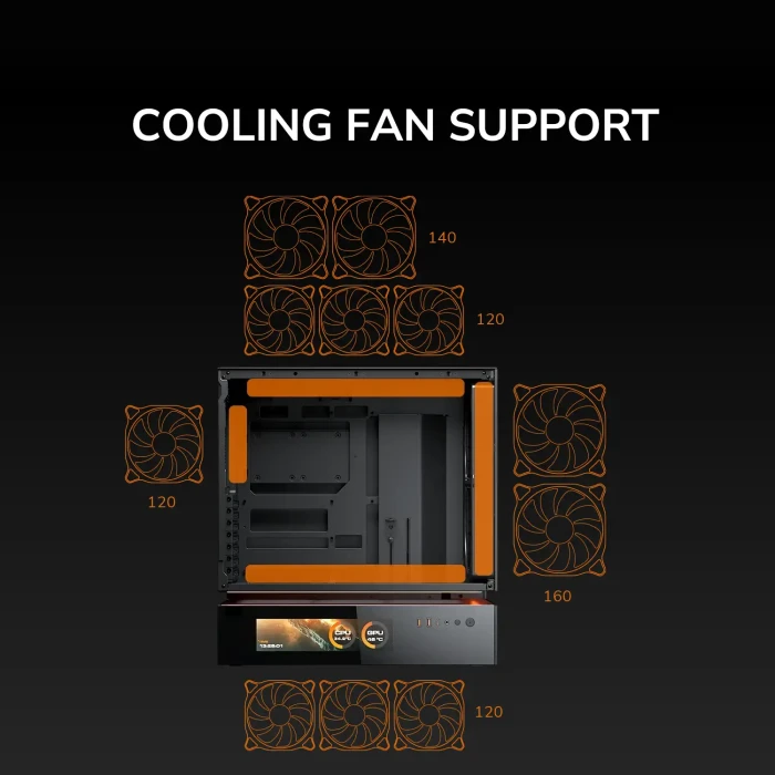 COUGAR CFV235 Mesh Vision LCD White