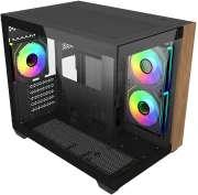 CoolerMaster Elite 481 Wood - Black