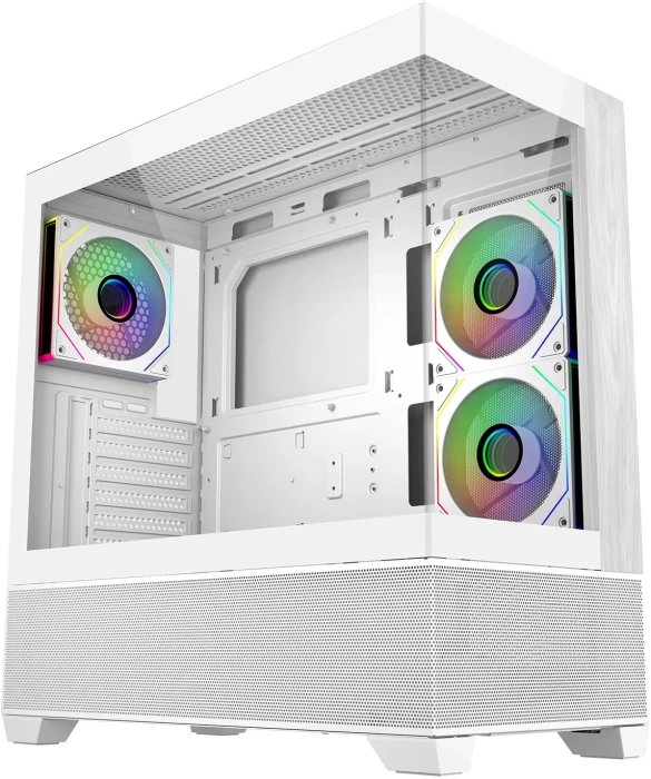 CoolerMaster Elite 690 Wood - White