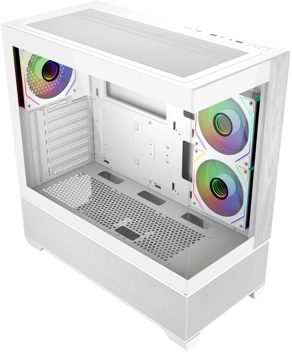 CoolerMaster Elite 690 Wood - White