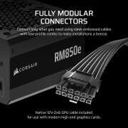 CORSAIR 2025 RM850e Cybenetics GOLD 850W