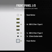 CORSAIR 6500D AIRFLOW White