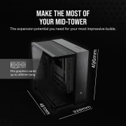 CORSAIR 6500X Black/Obsidian Aluminum