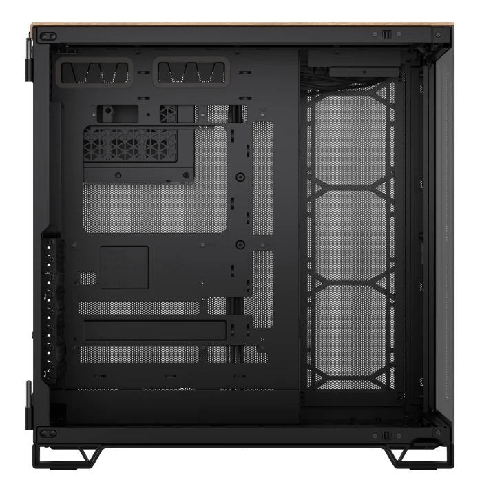 CORSAIR 6500X Black/Walnut Wood
