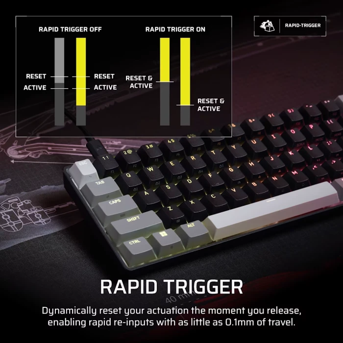 CORSAIR CLIPPER PRO MINI 60 - Black