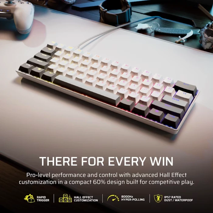CORSAIR CLIPPER PRO MINI 60 - White