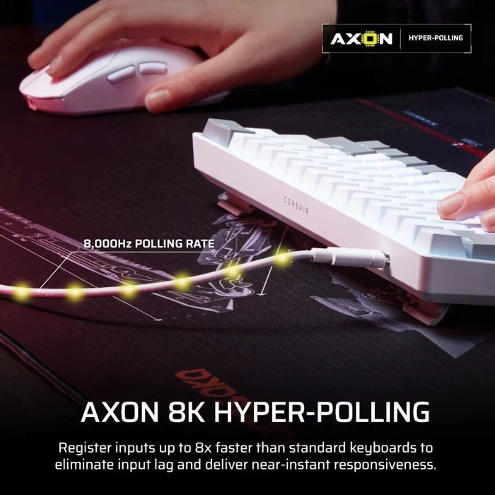 CORSAIR CLIPPER PRO MINI 60 - White