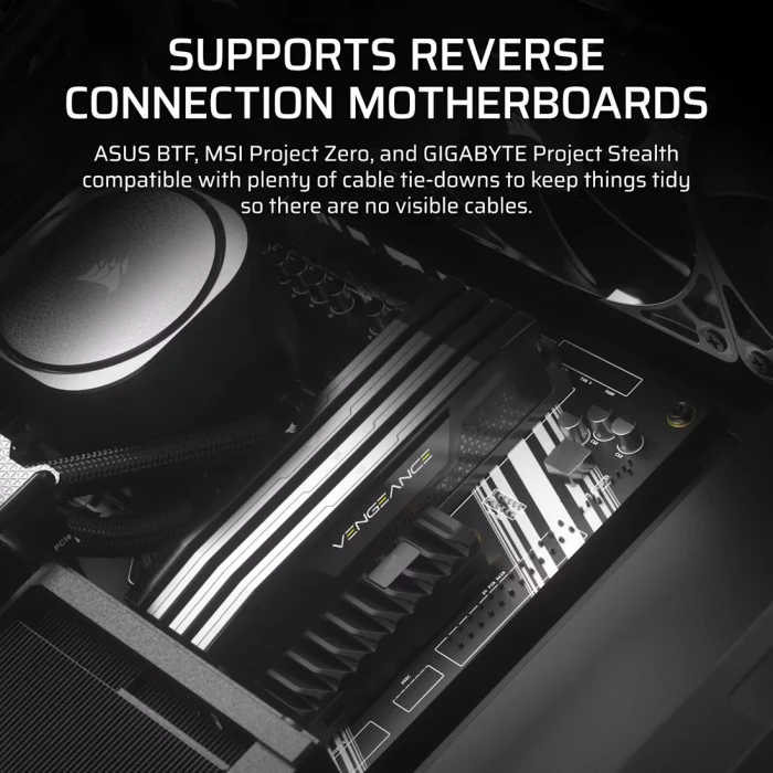 Corsair FRAME 4000D Wood RS - Black