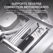 Corsair FRAME 4000D Wood RS - White