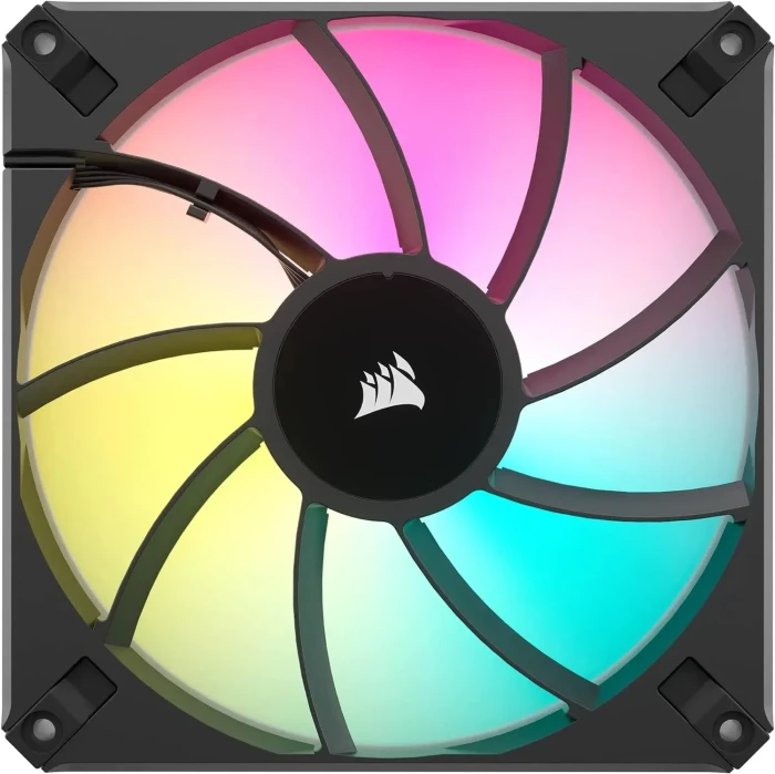 CORSAIR iCUE AF140 RGB ELITE Black 2in1