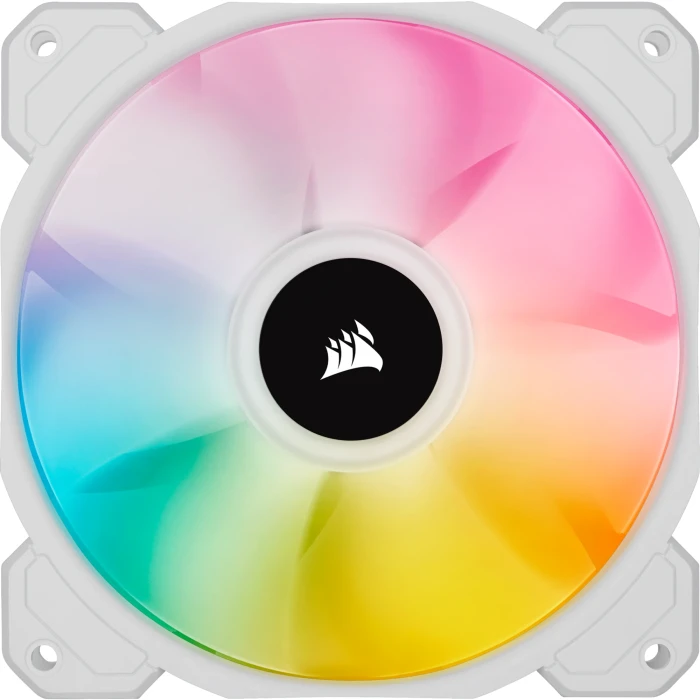 CORSAIR iCUE SP120 RGB ELITE White 3in1